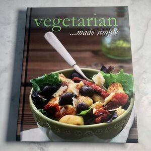 Hardcover Cookbook “Vegetarian…Made Simple”